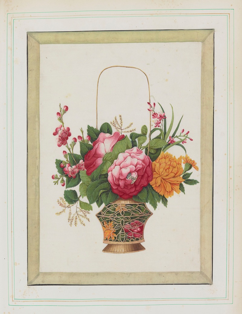 Anonymous - Bouquets of flowers Pl.21
