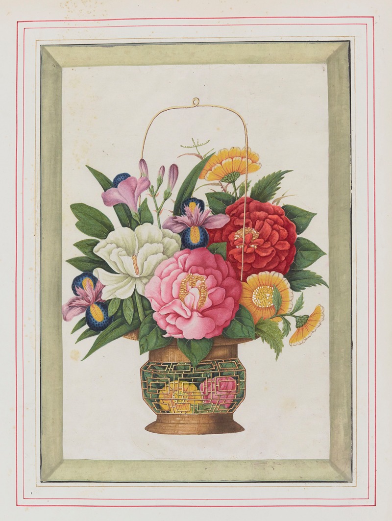 Anonymous - Bouquets of flowers Pl.22