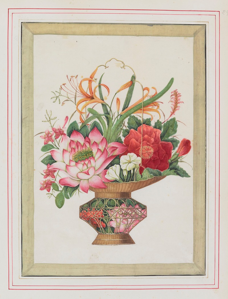Anonymous - Bouquets of flowers Pl.24