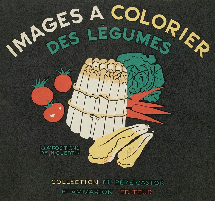 Elena Pavlovna Gertik - Images à colorier, Des Légumes Pl.01