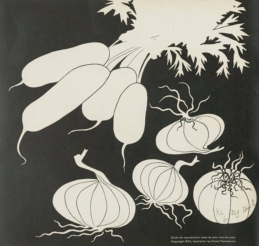 Elena Pavlovna Gertik - Images à colorier, Des Légumes Pl.02
