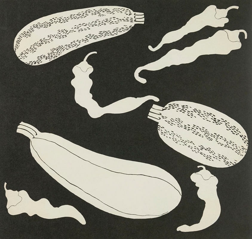 Elena Pavlovna Gertik - Images à colorier, Des Légumes Pl.10