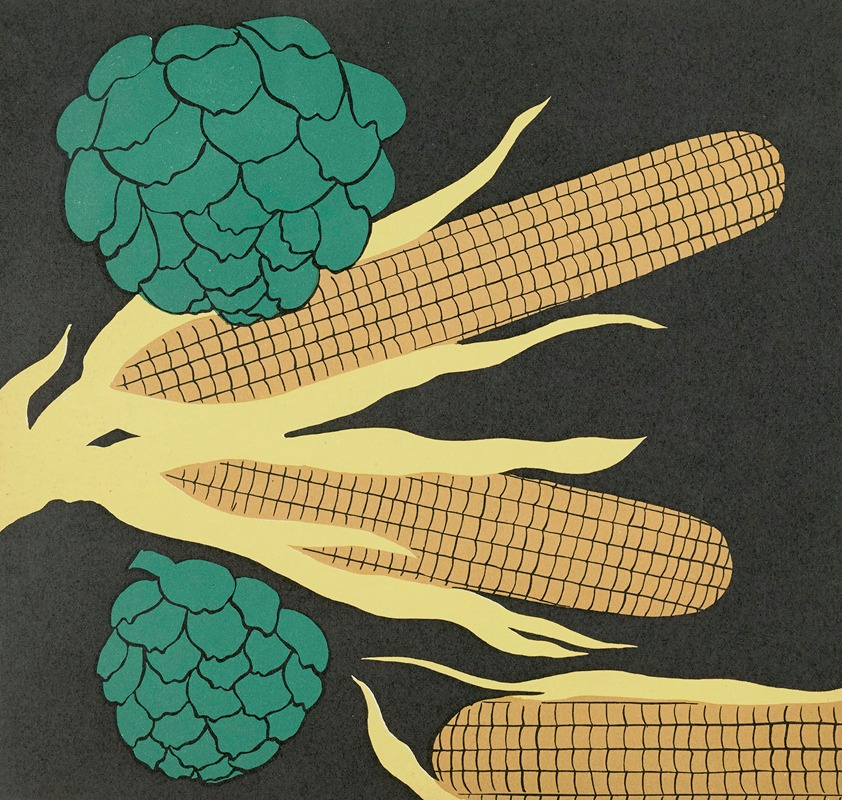 Elena Pavlovna Gertik - Images à colorier, Des Légumes Pl.11