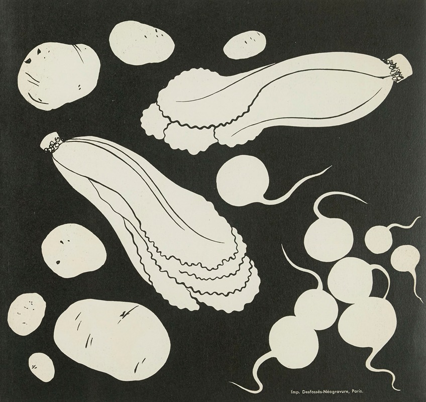 Elena Pavlovna Gertik - Images à colorier, Des Légumes Pl.14