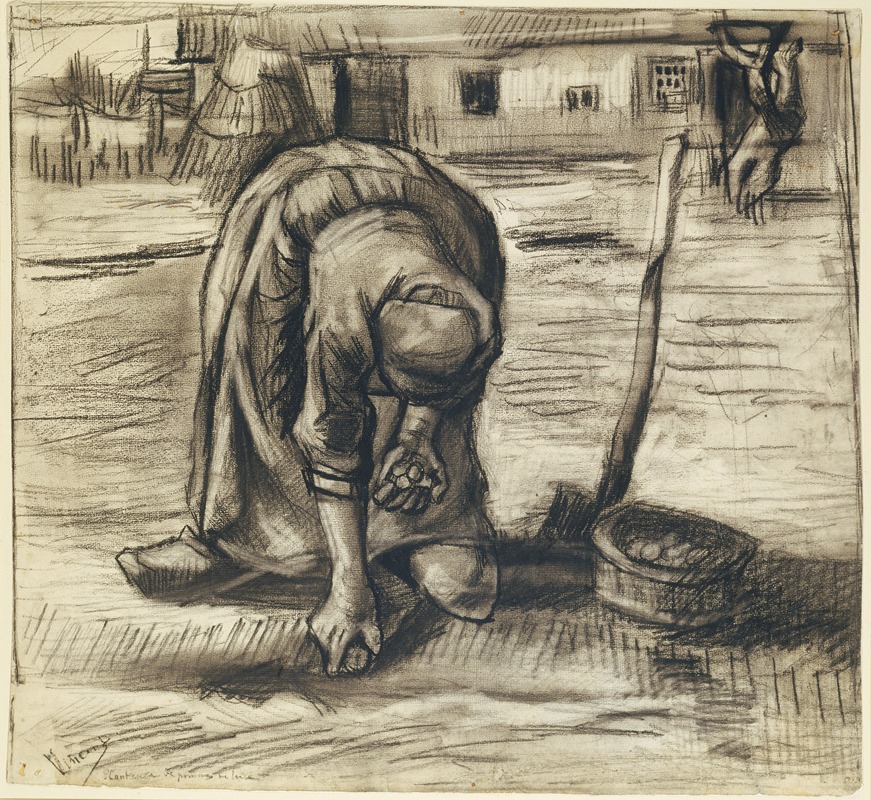 Vincent van Gogh - Planteuse de pommes de terre