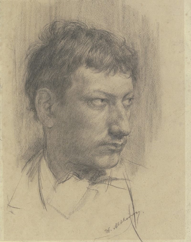 Wilhelm Altheim - Self-portrait