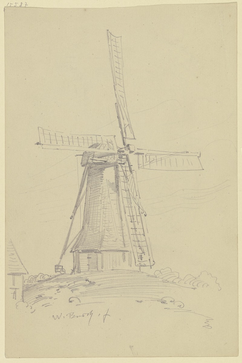 Wilhelm Busch - Dutch windmill