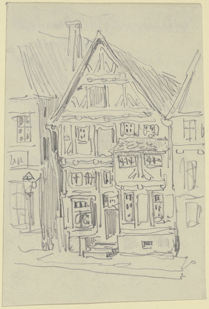 Wilhelm Busch - Row of houses