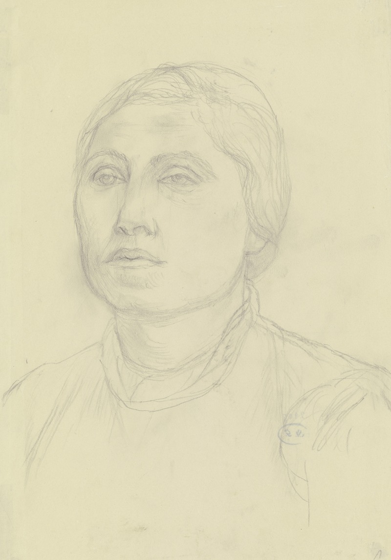 Wilhelm Rietschel - Portrait of a woman