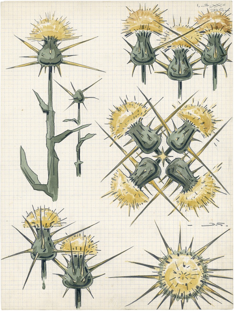 Alfred Ost - Distel, 2de soort