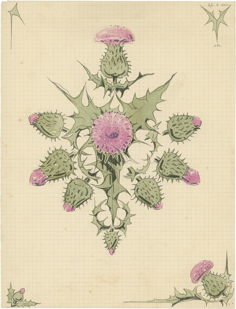 Alfred Ost - Distel, 2de soort