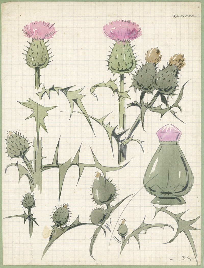 Alfred Ost - Distel, 2de soort