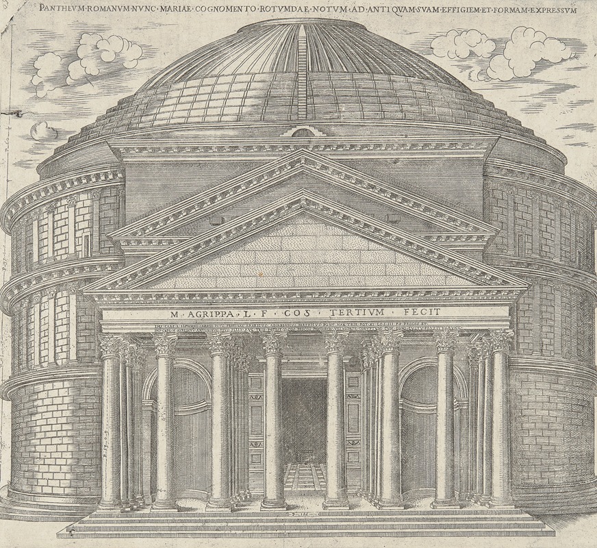 Ambrogio Brambilla - Pantheum Romanum nunc Mariae Cognomento