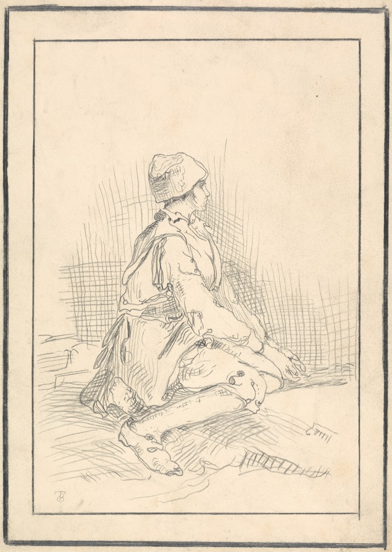 Anonymous - Seated Child