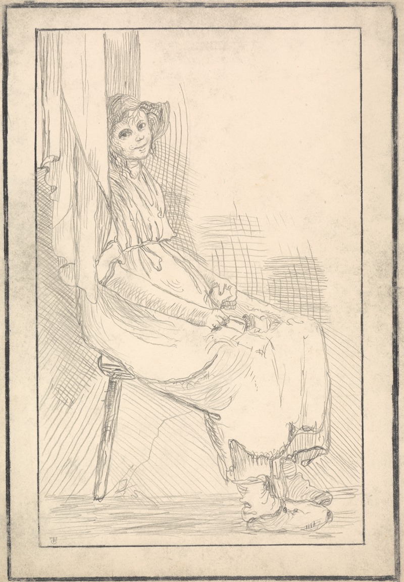 Anonymous - Woman Seated on a Chair