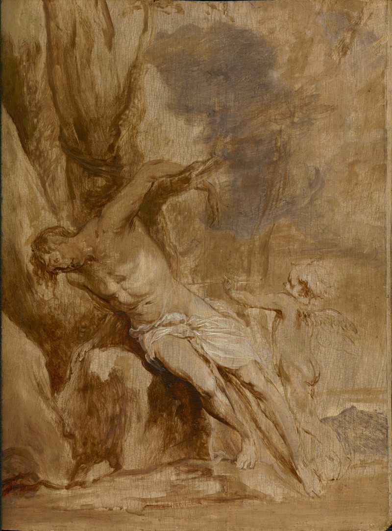 Anthony van Dyck - Saint Sebastian Tended by an Angel