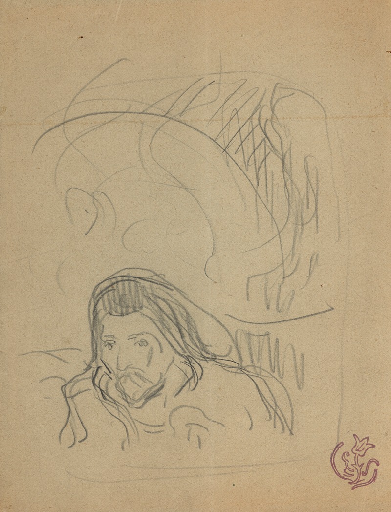 Claude Emile Schuffenecker - Portrait de Paul Gauguin