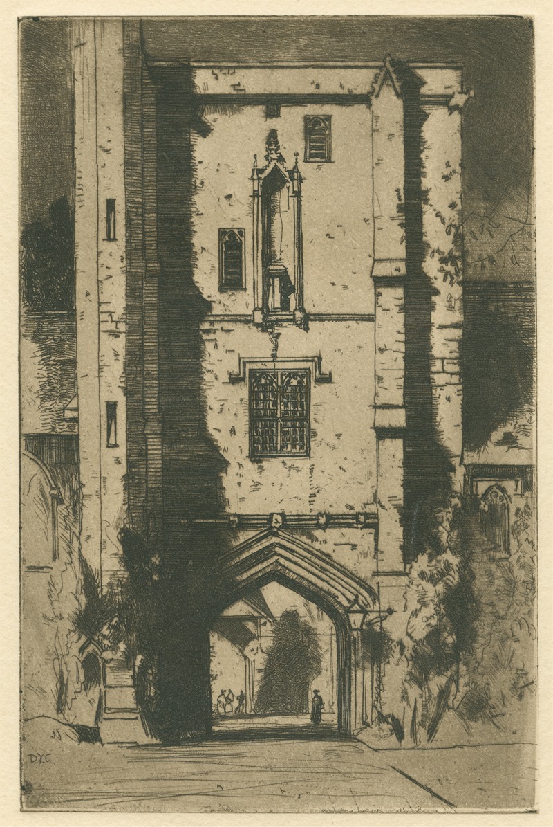 David Young Cameron - Beaufort’s Tower, St. Cross