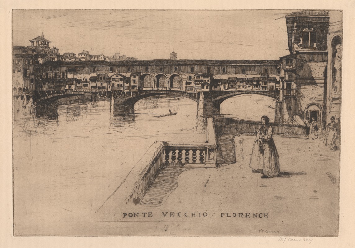 David Young Cameron - Ponte Vecchio
