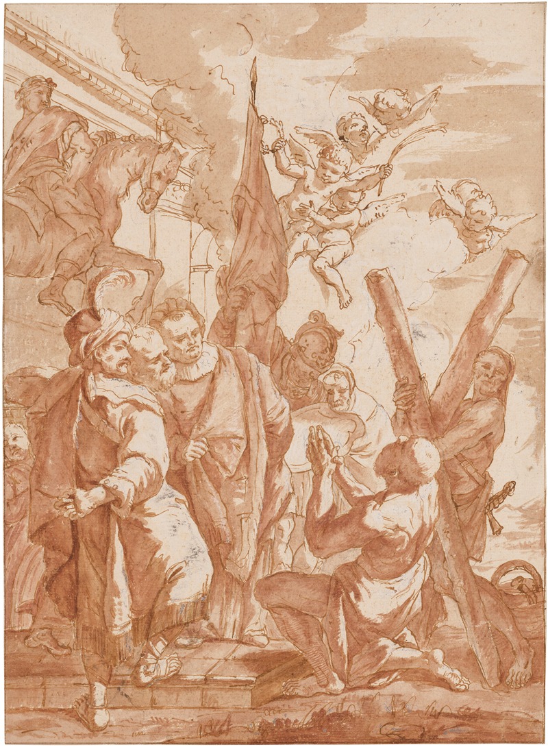 Francesco Fontebasso - The Martyrdrom of Saint Andrew