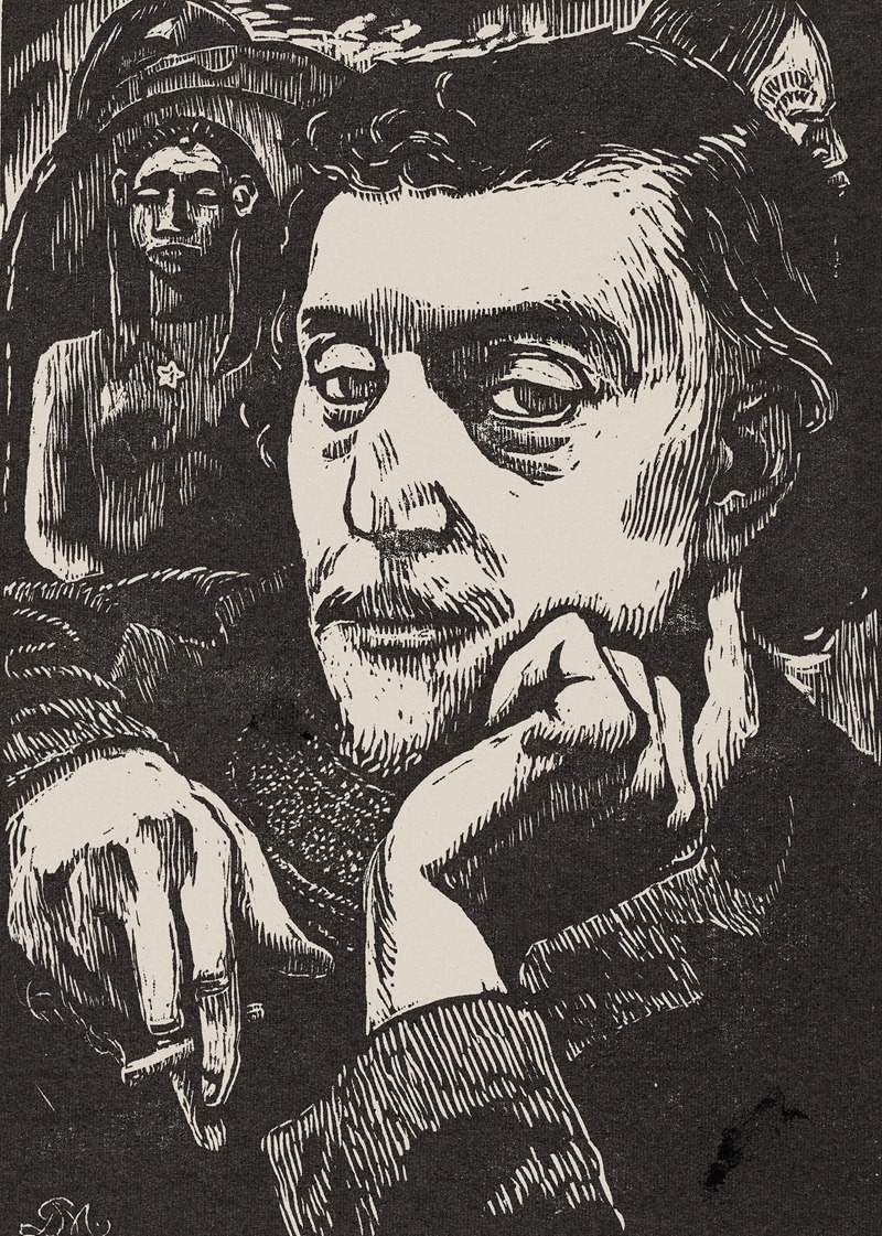 George-Daniel de Monfreid - Portrait de Gauguin