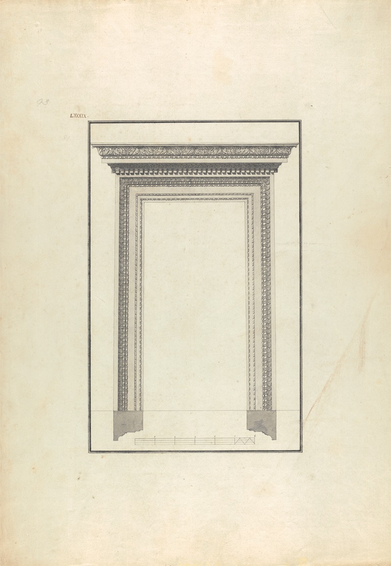 Giovanni Battista Borra - A Doorway from Geramo