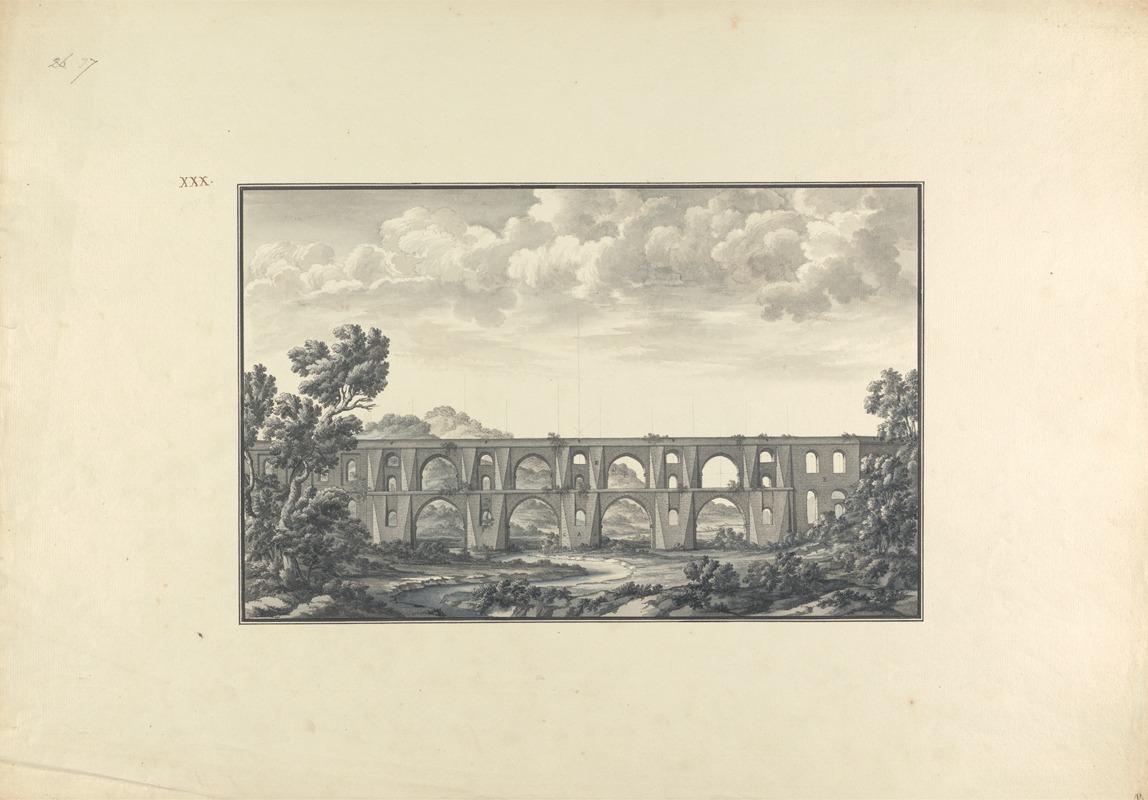 Giovanni Battista Borra - View of Maglova Aqueduct