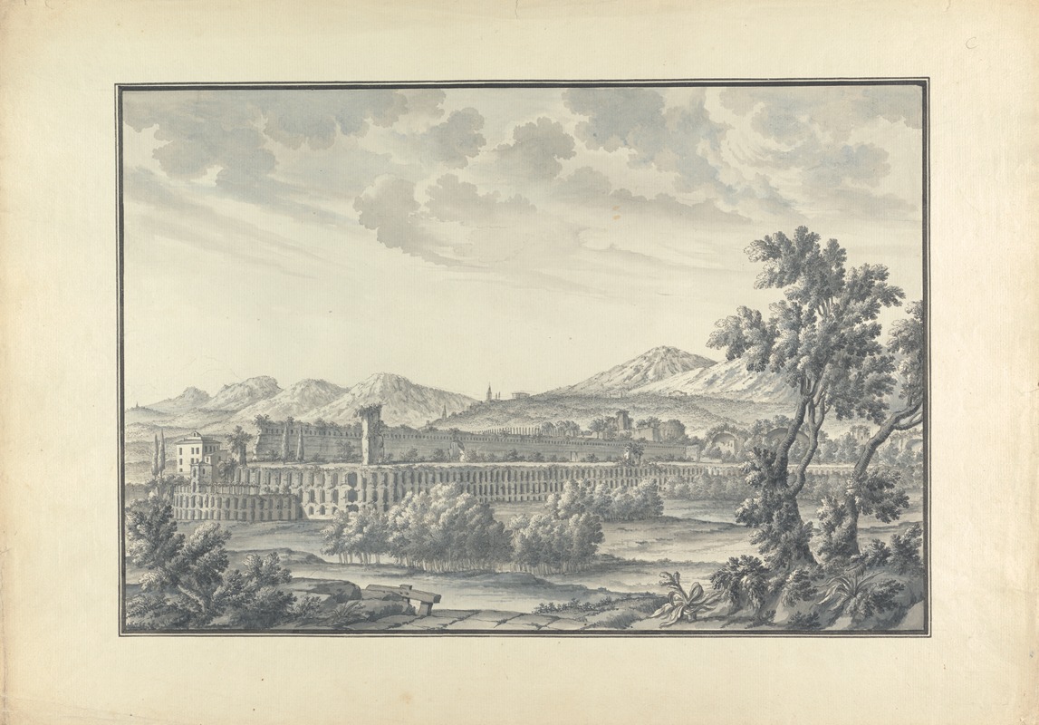 Giovanni Battista Borra - View of Ruins at Tivoli