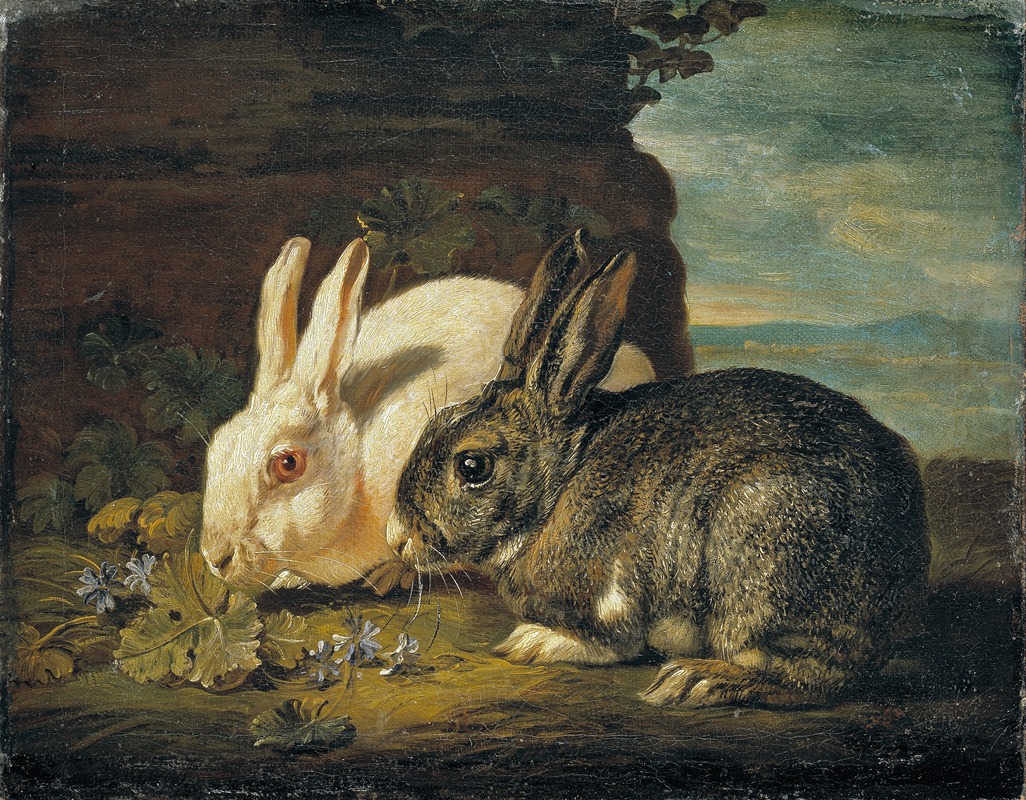 David de Coninck - Two Rabbits