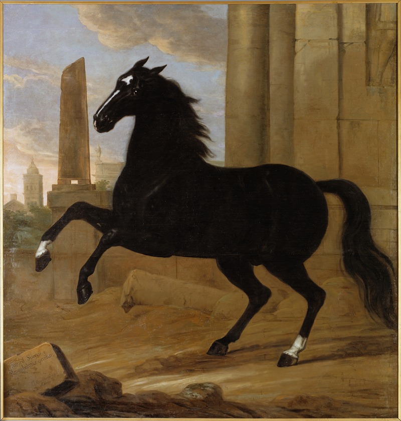 David Klöcker Ehrenstrahl - Favourite, one of King Karl XI’s riding horses