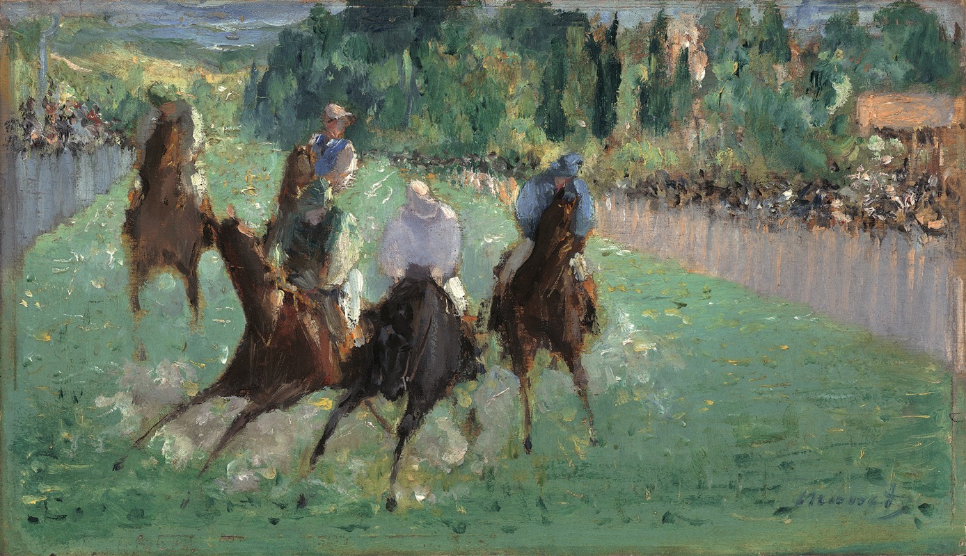 Édouard Manet - At the Races