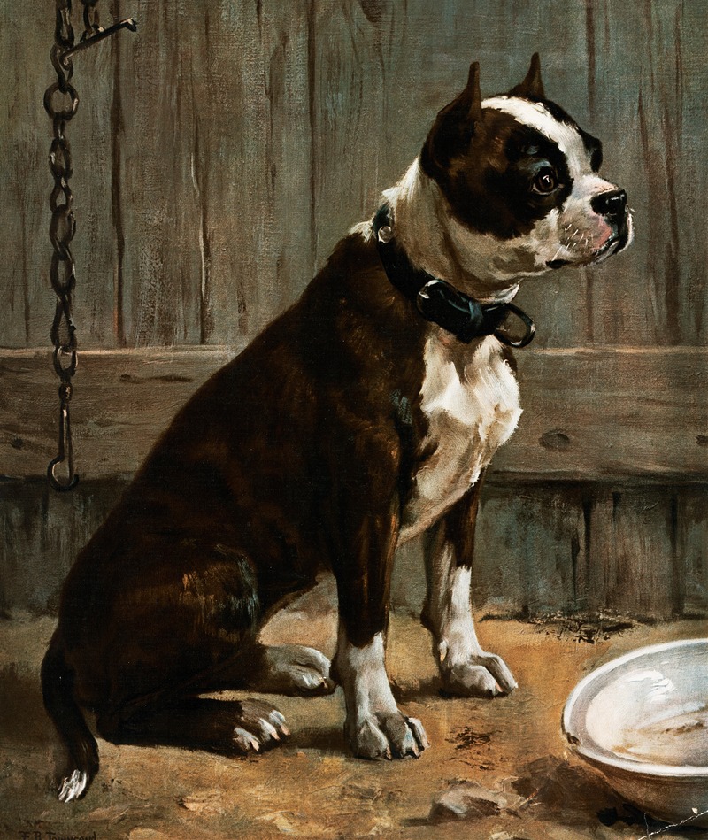 Frances Townsend - Terrier Seated
