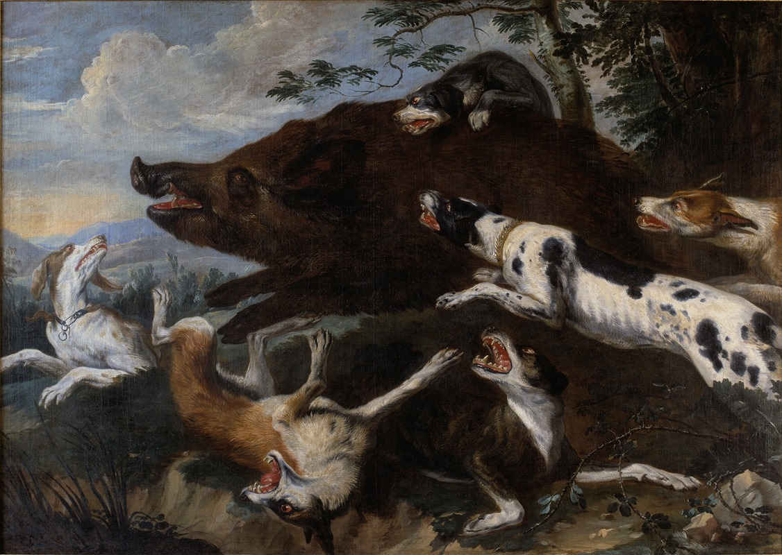 Frans Snyders - Boar Hunt