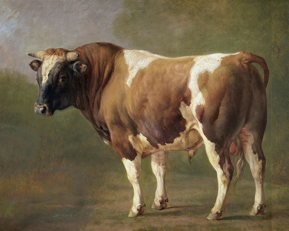 Jacques-Raymond Brascassat - Study of a Bull