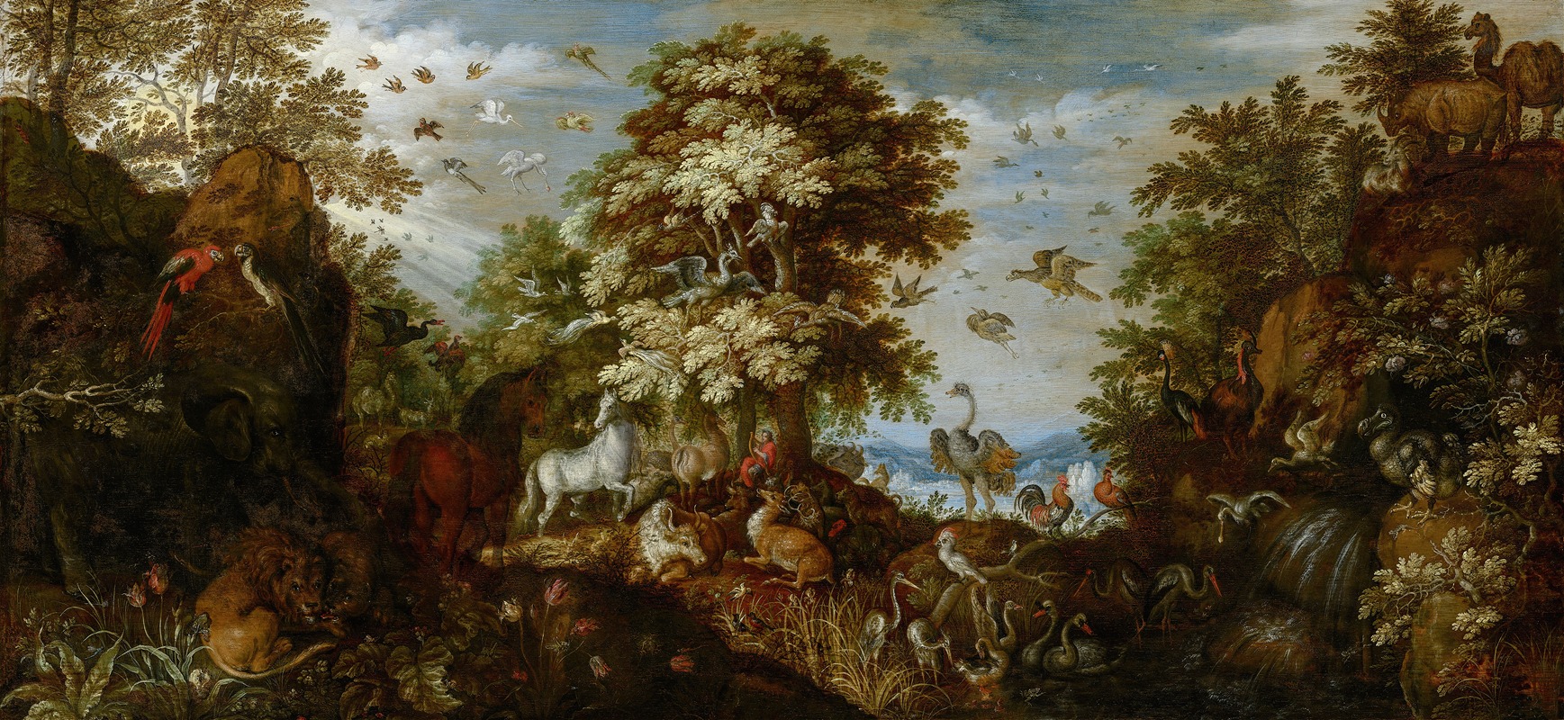 Roelant Savery - Orpheus Charming the Animals with his Music