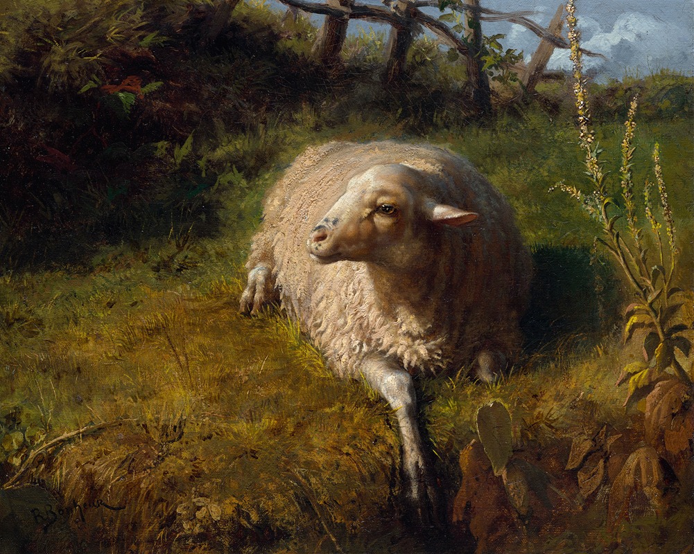 Rosa Bonheur - A Sheep at Rest
