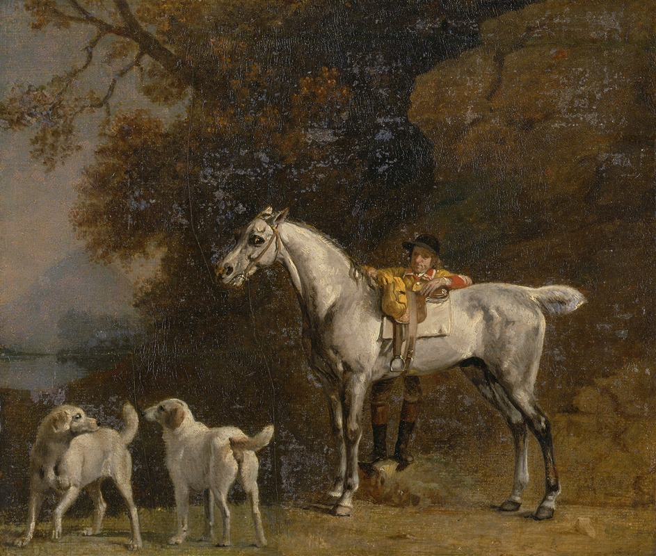 George Stubbs - Studies for or after ‘The third Duke of Richmond with the Charleton Hunt’