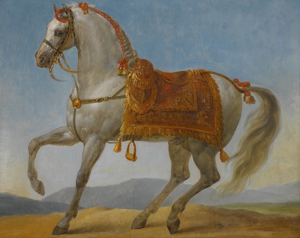 Antoine-Jean Gros - Bonaparte’s Arab Stallion, ‘marengo’