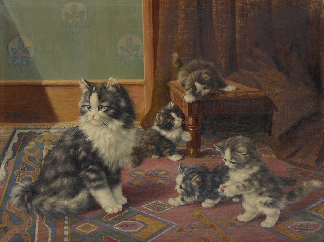 Burkhard Flury - Cat Family