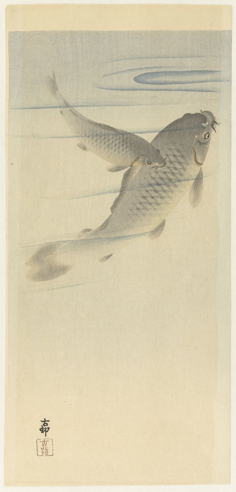 Ohara Koson - Karpers