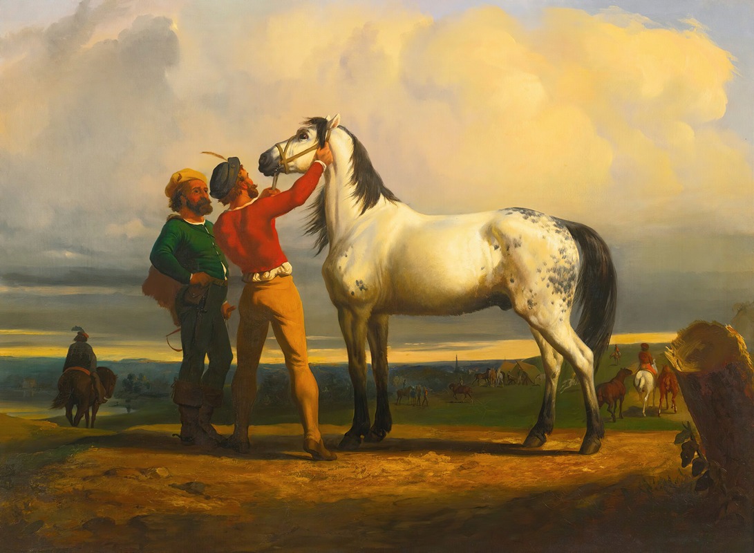 Rosa Bonheur - The Grey Horse (At The Horse Fair)