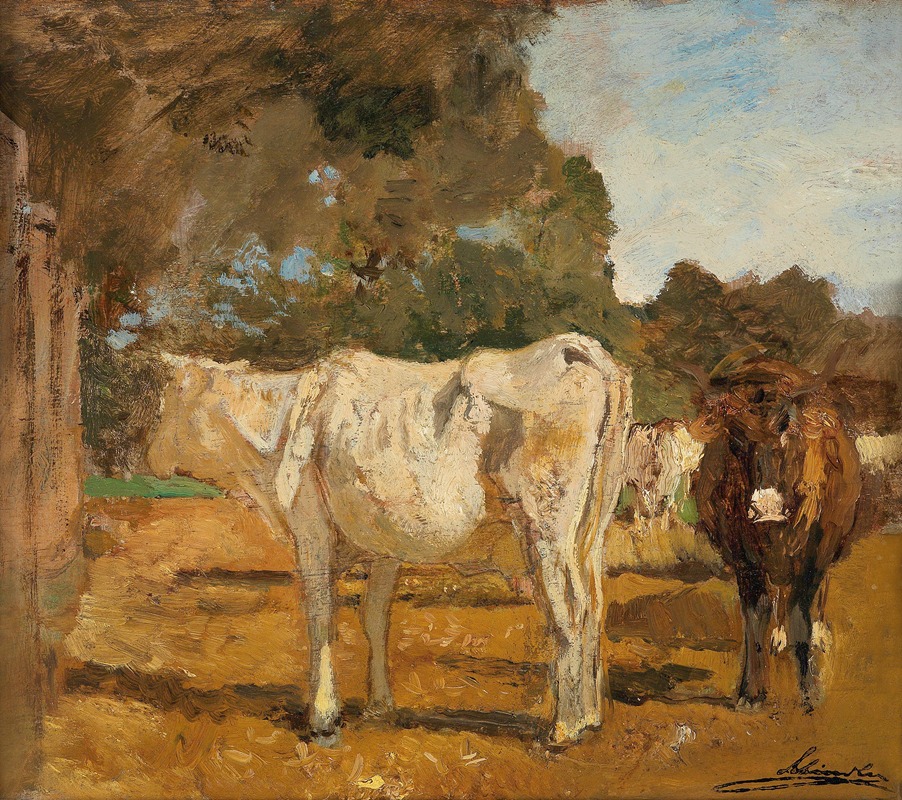 Emil Jakob Schindler - Cows