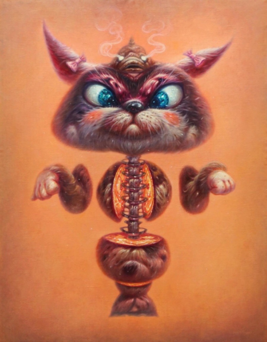 Fishing Cat by Artvee