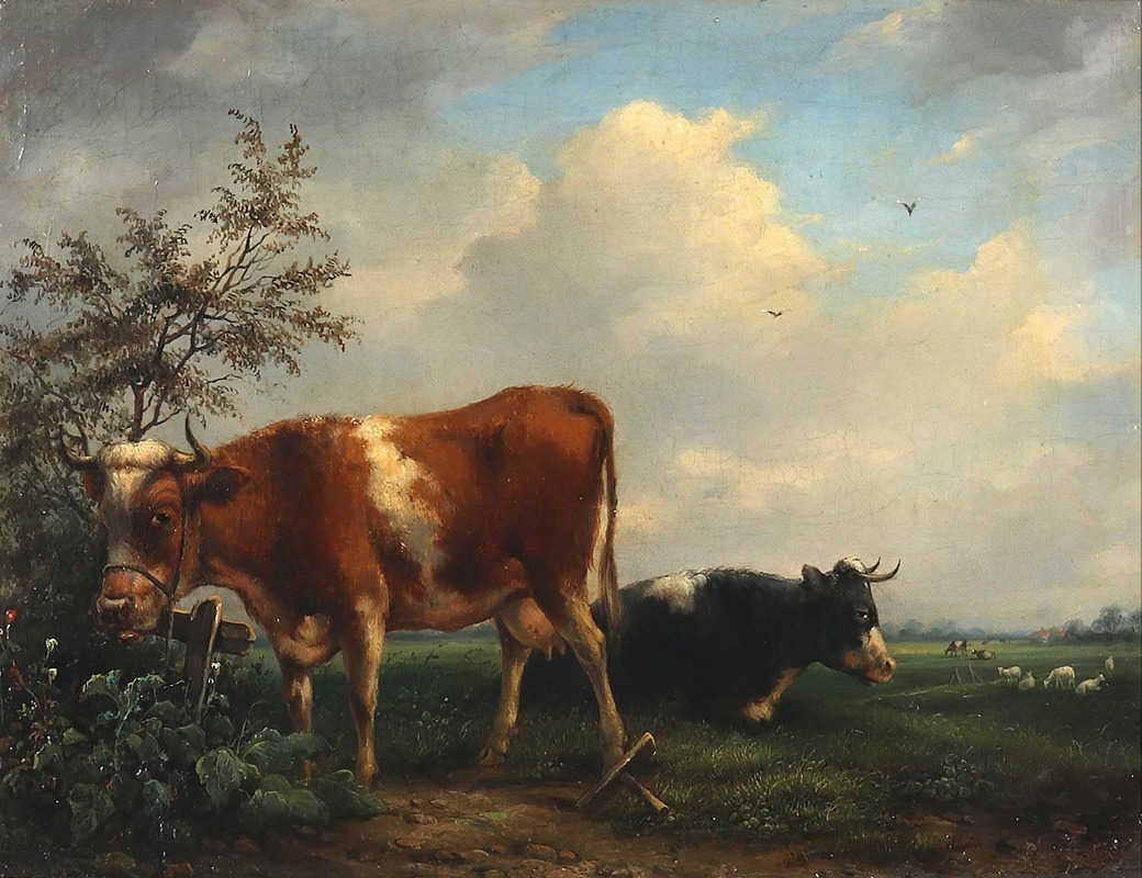 Dirk Van Lokhorst - Kühe Auf Der Weide
