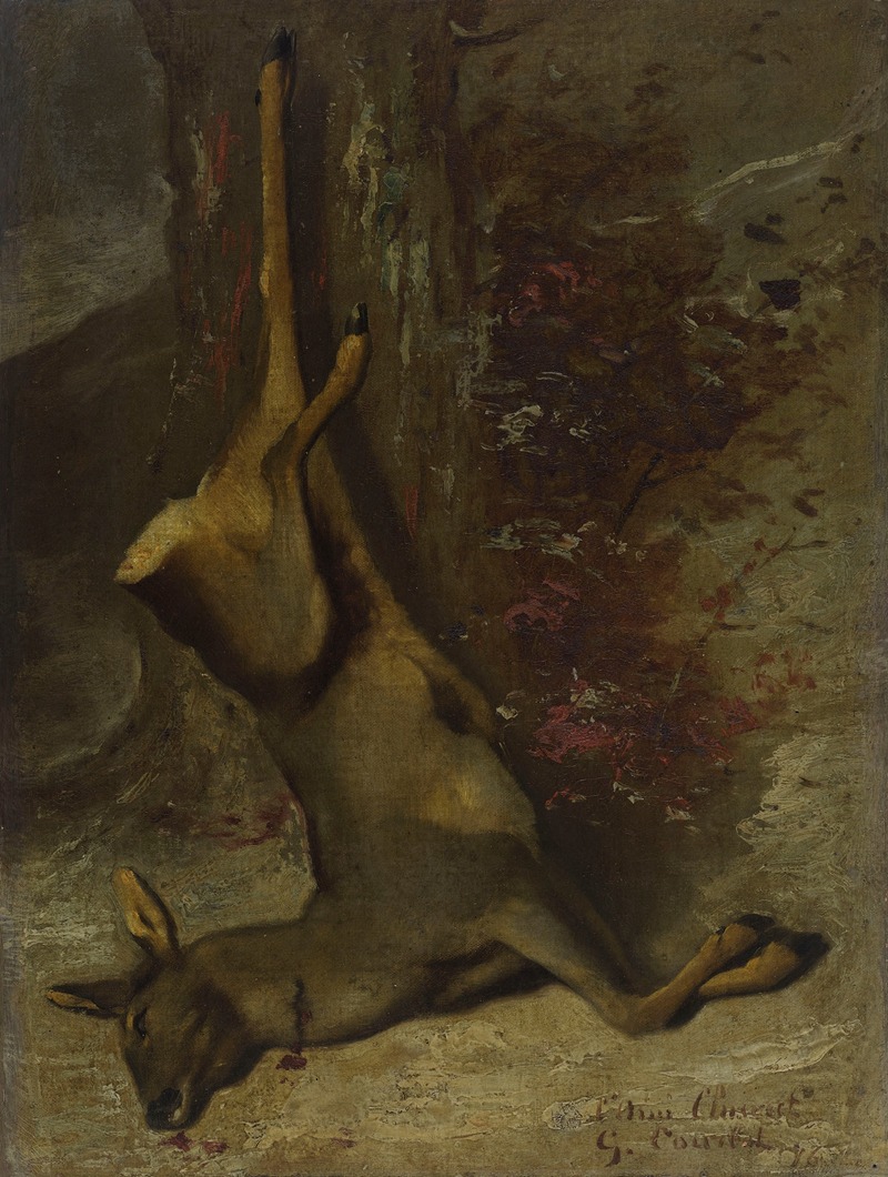 Gustave Courbet - Le Chevreuil