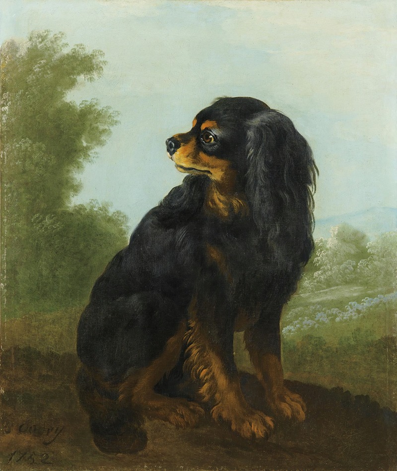 Jacques-Charles Oudry - Portrait De Cavalier King Charles