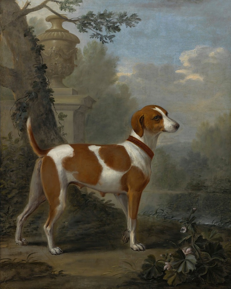 John Wootton - Portrait Of The Duke Of Hamilton’s Hound ‘jewell’