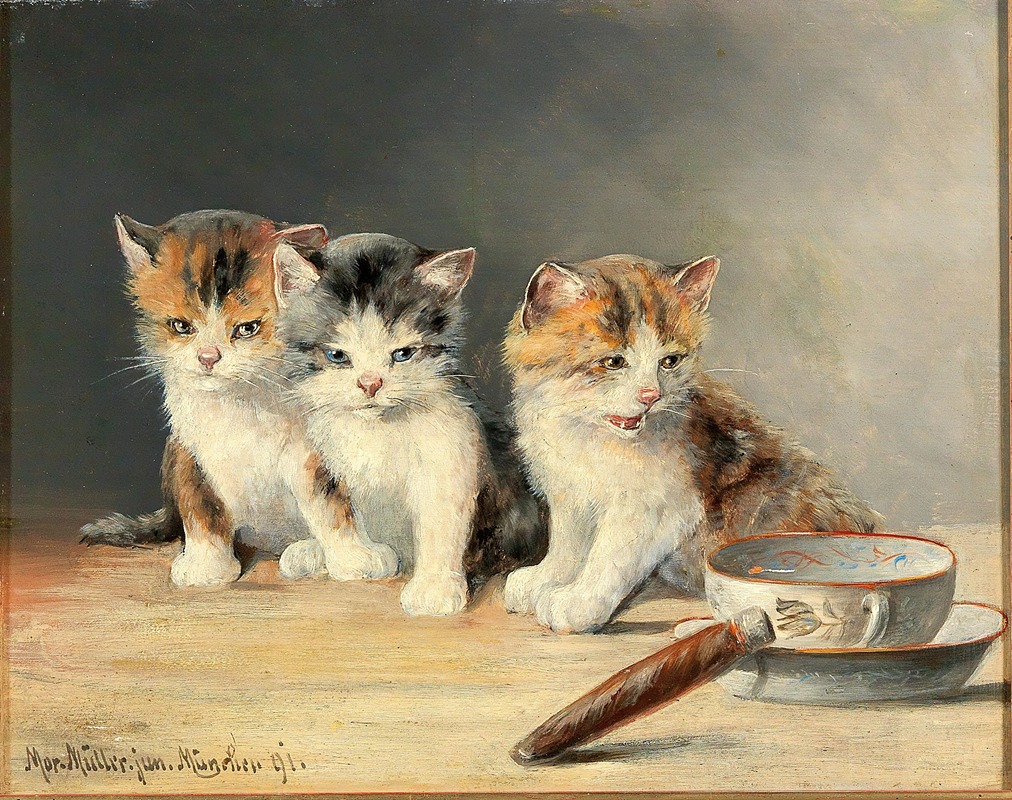 Moritz Müller - Three Kittens