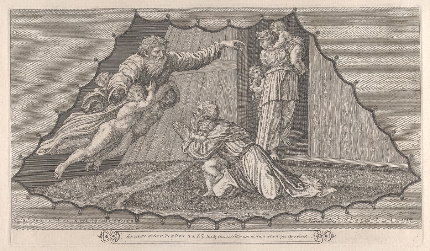John Alexander - The Blessing of Abraham (After Raphael)