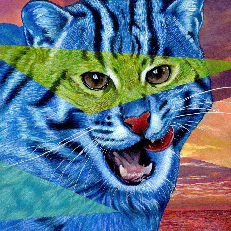 Fishing Cat by Johannah O’Donnell Artvee